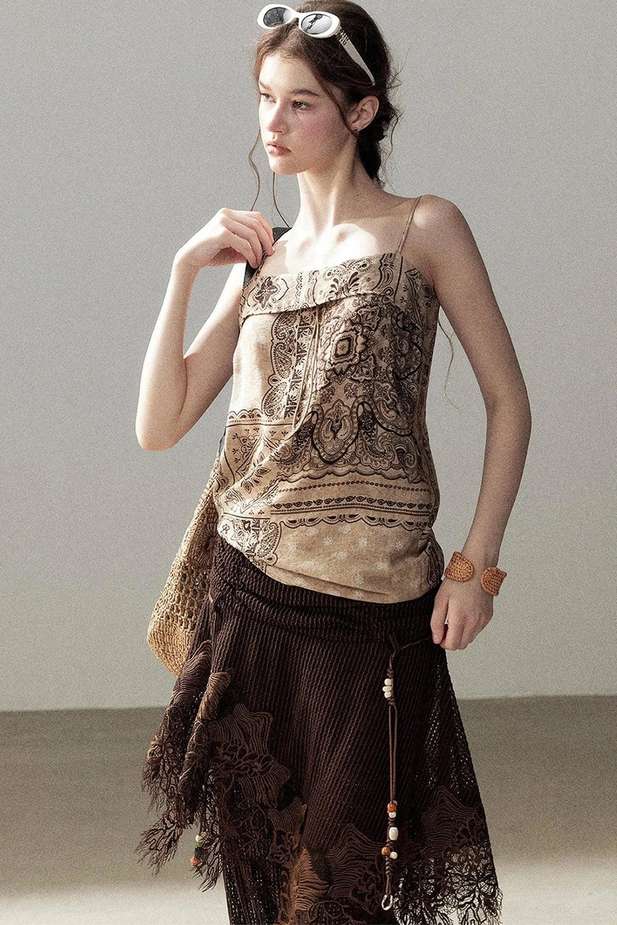 Bohemian Sunset Camisole Top
