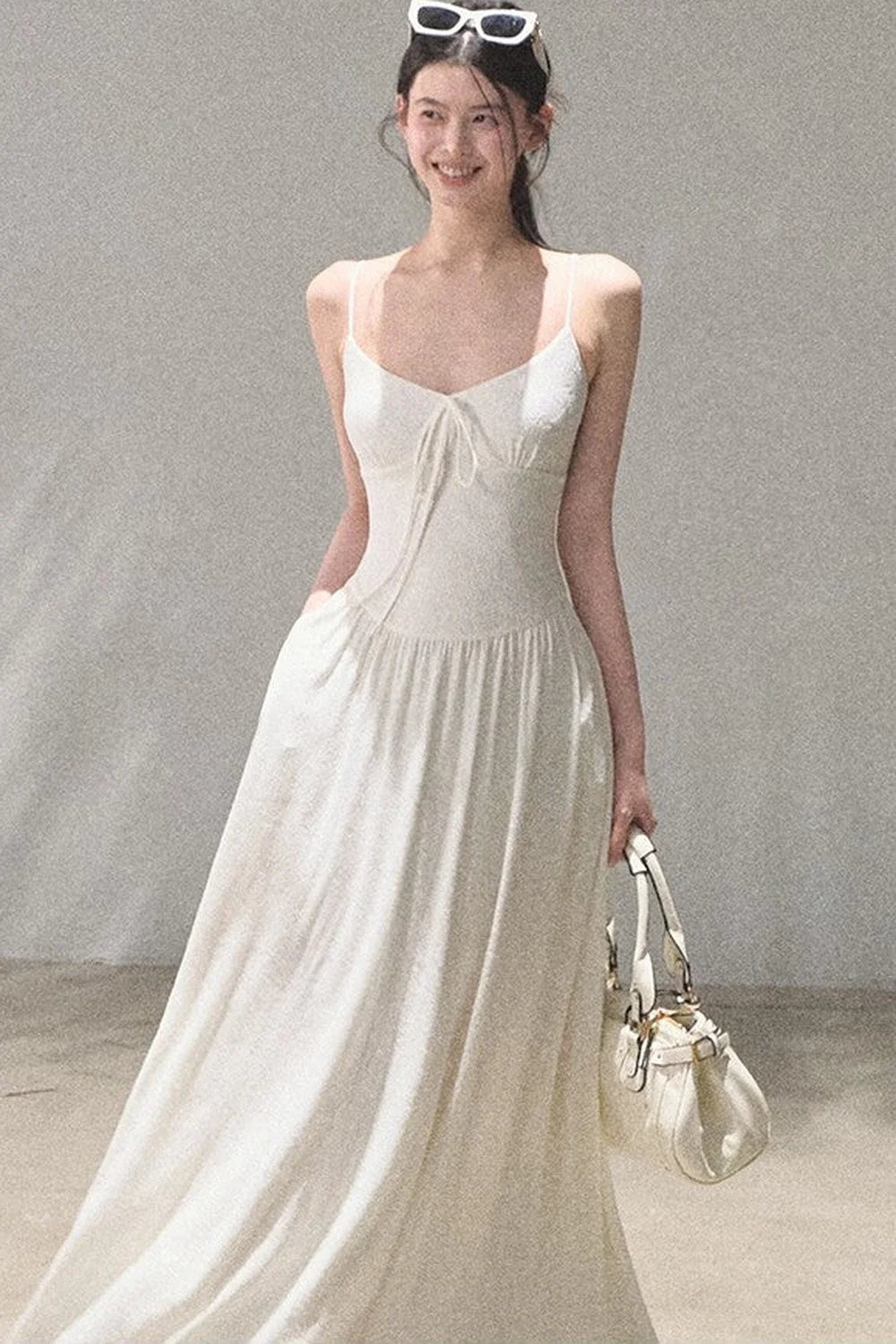 Bohemian Vine Jacquard Backless Dress