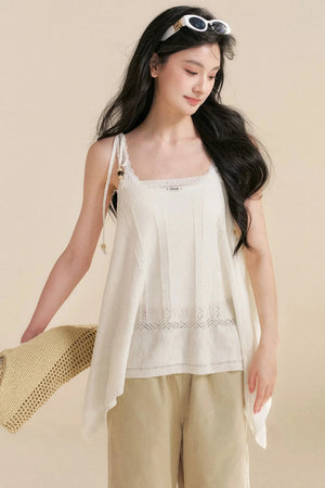 Boho Chic Jacquard Knit Vest