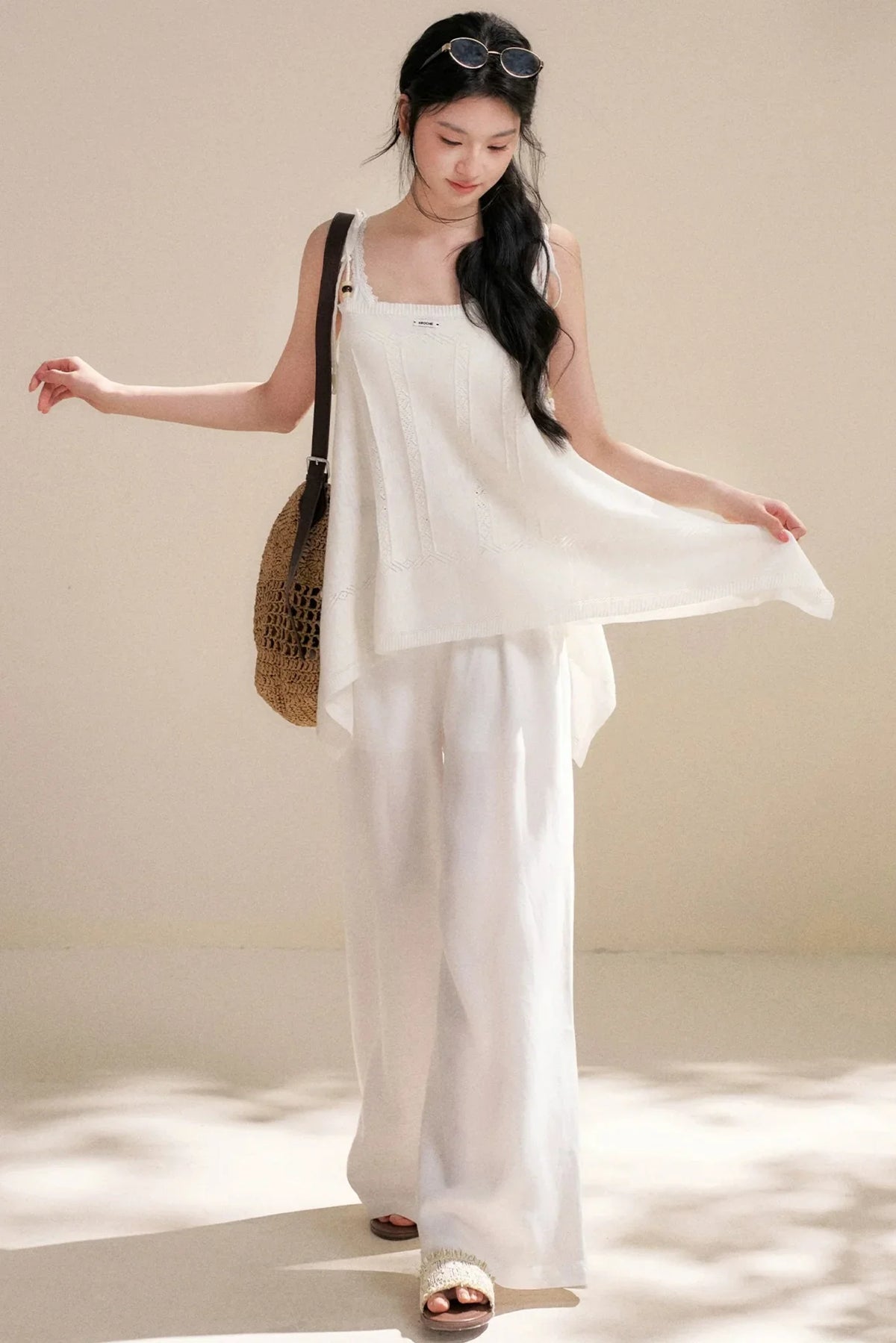 Boho Chic Jacquard Knit Vest