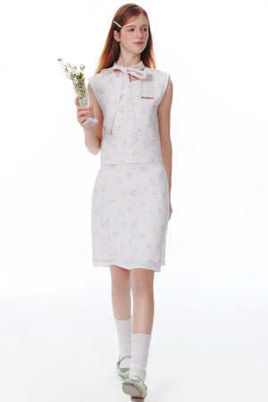 Bouquet A-Line Dress