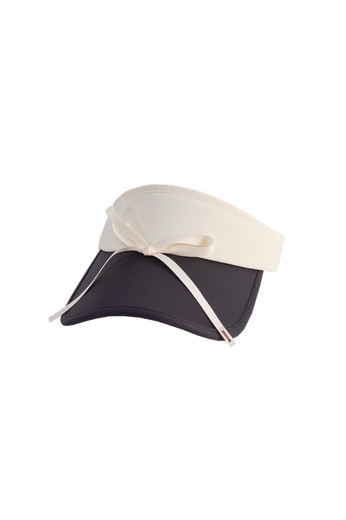 Bow-Knot Contrasting Visor Hat