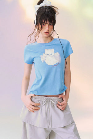 Bow-Knot Kitten Blouse