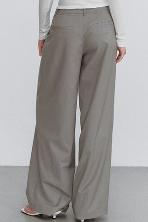 Bow Tie Draped Trousers