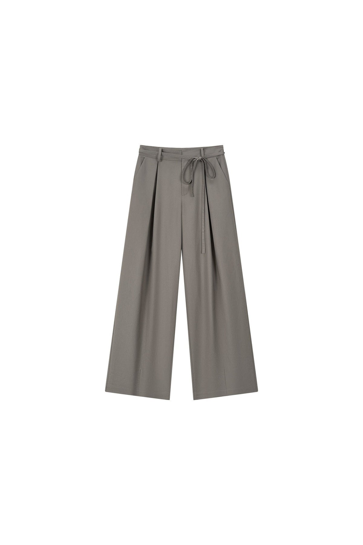 Bow Tie Draped Trousers