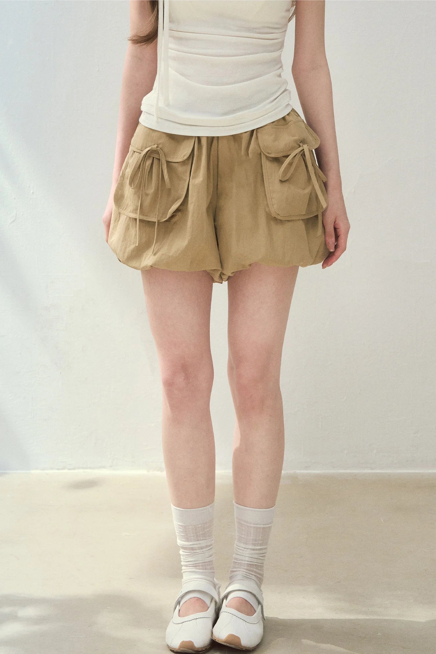 Bowknot Cargo Shorts
