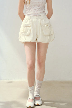 Bowknot Cargo Shorts
