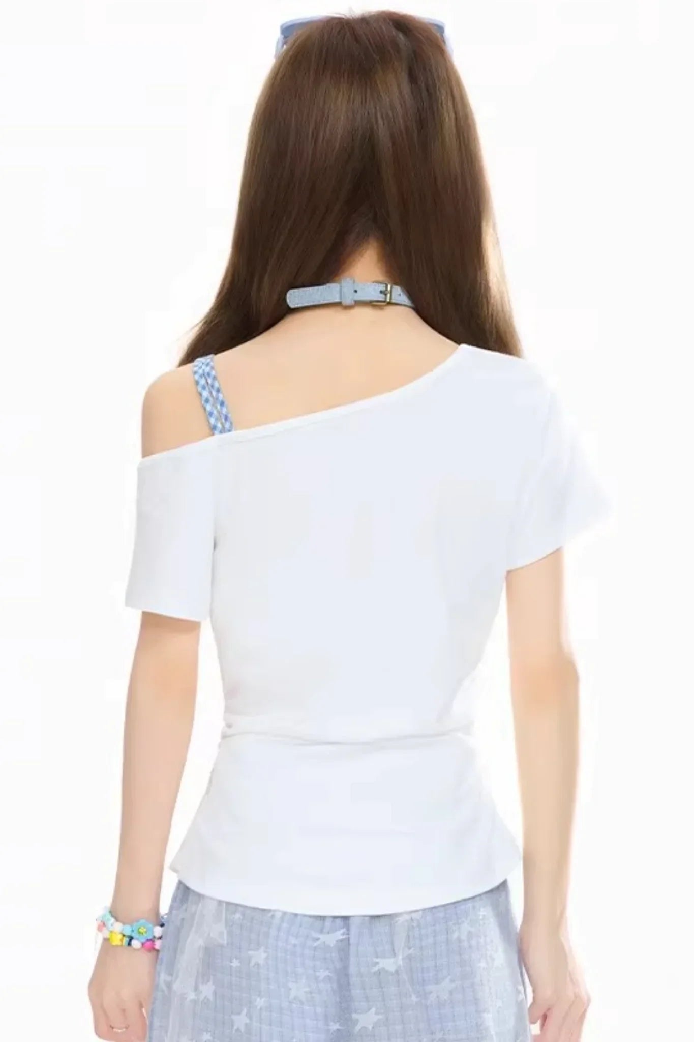 Bowknot One-Shoulder Top