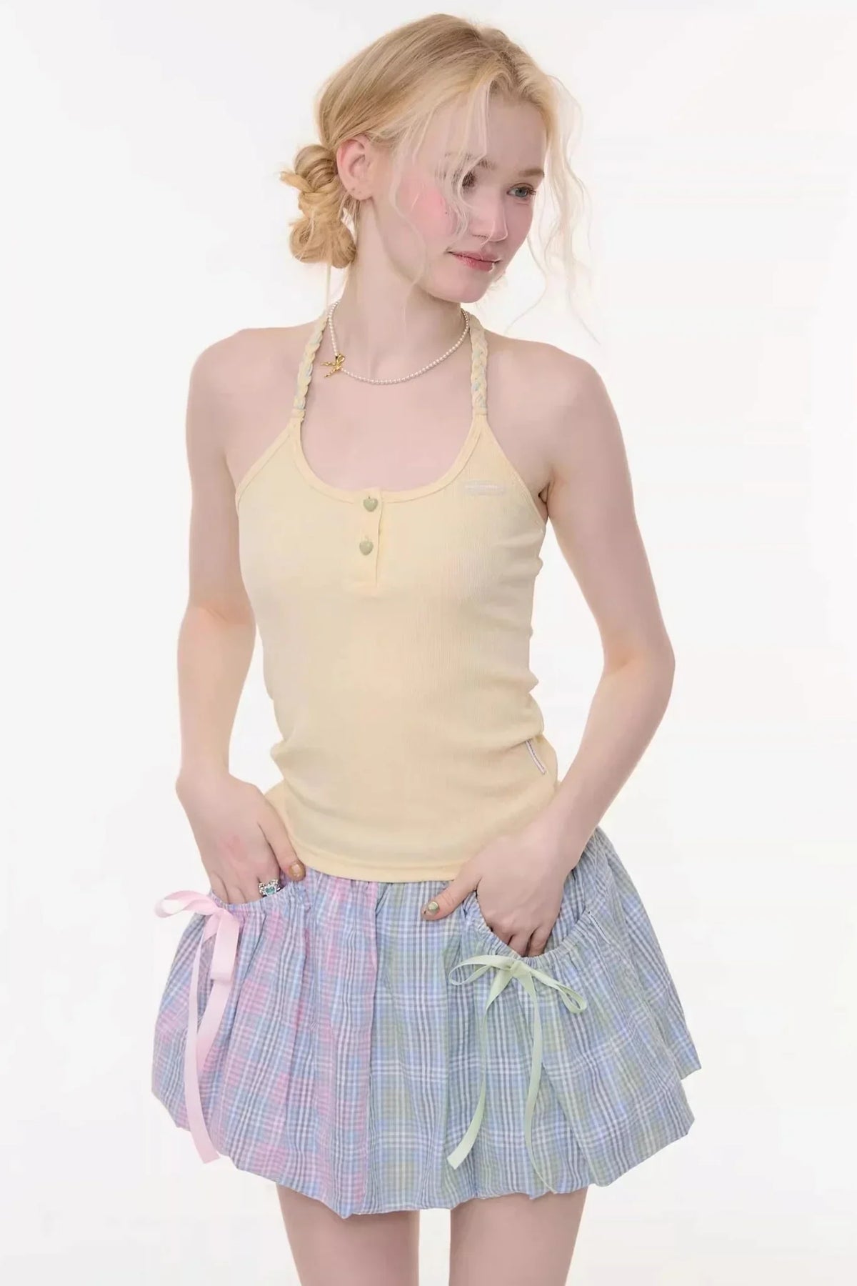 Braided Sunlight Halter Top