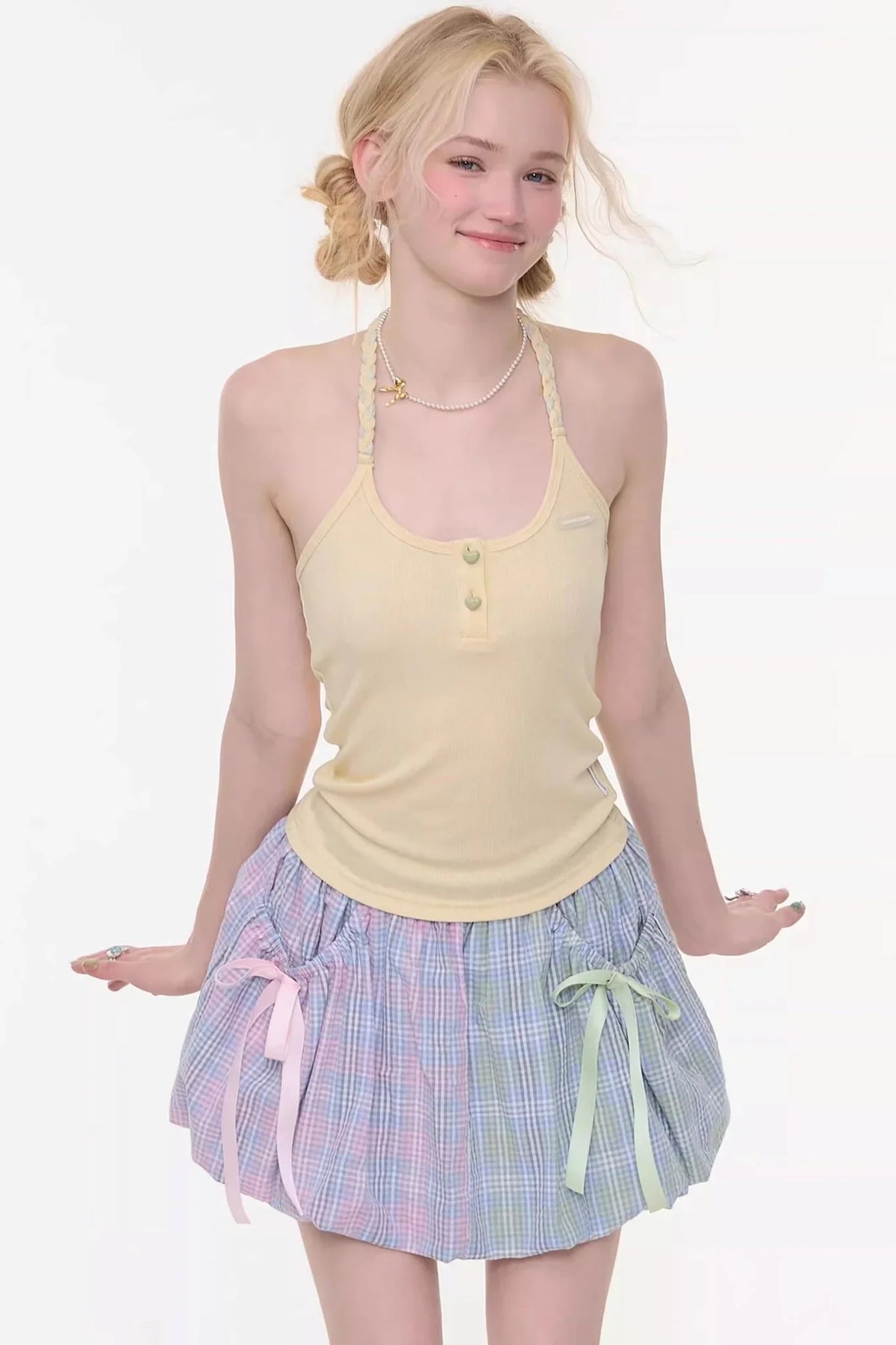 Braided Sunlight Halter Top