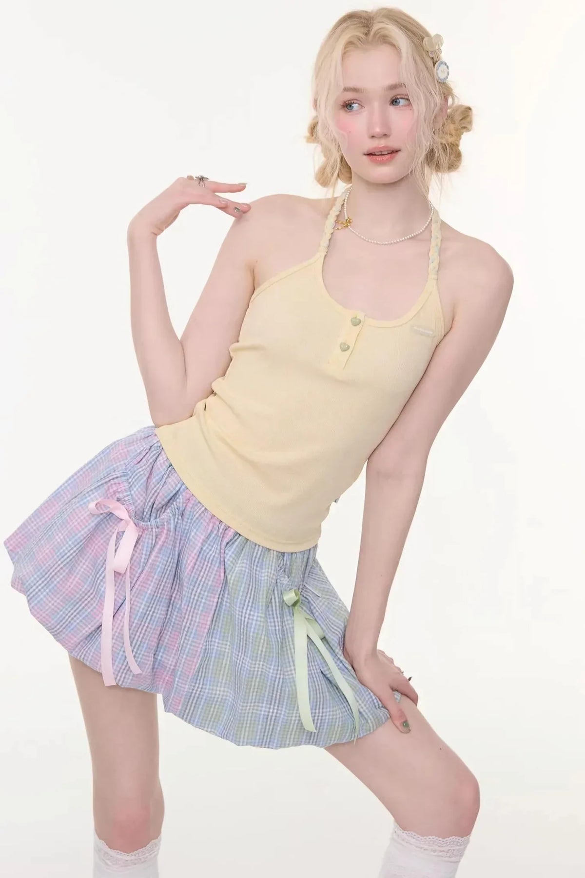 Braided Sunlight Halter Top