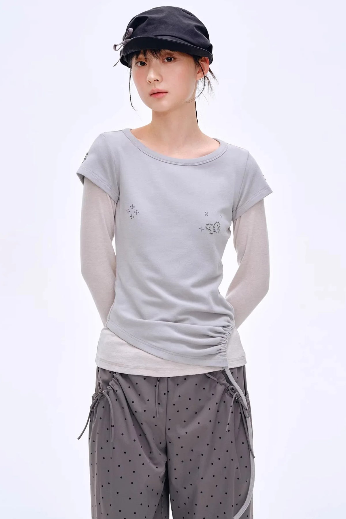 Breathing Aesthetics Rhinestone Top