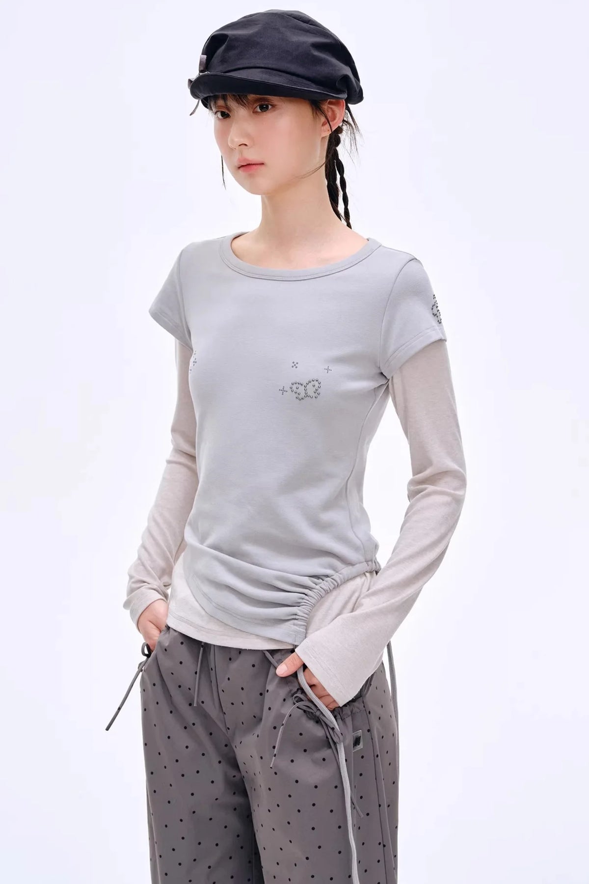 Breathing Aesthetics Rhinestone Top