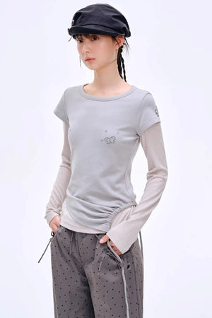 Breathing Aesthetics Rhinestone Top