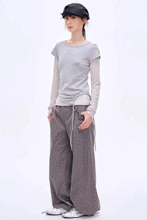 Breathing Aesthetics Rhinestone Top