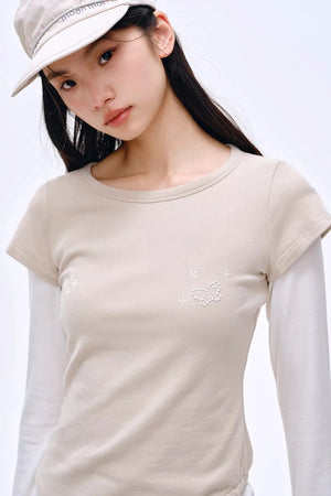 Breathing Aesthetics Rhinestone Top