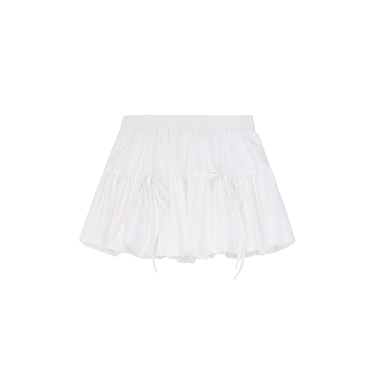 Breeze Bow Skirt With Jacket Set-Up