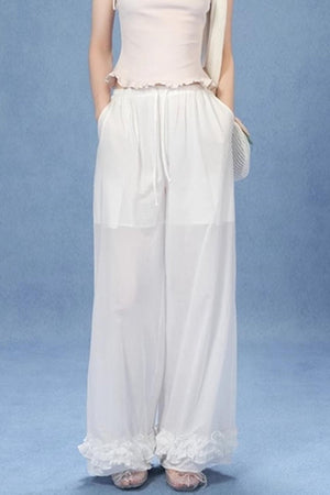 Breezy Bloom Wide-Leg Pants