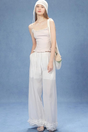 Breezy Bloom Wide-Leg Pants