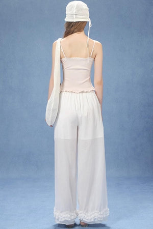 Breezy Bloom Wide-Leg Pants