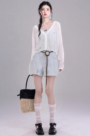 Breezy Pleat Shorts