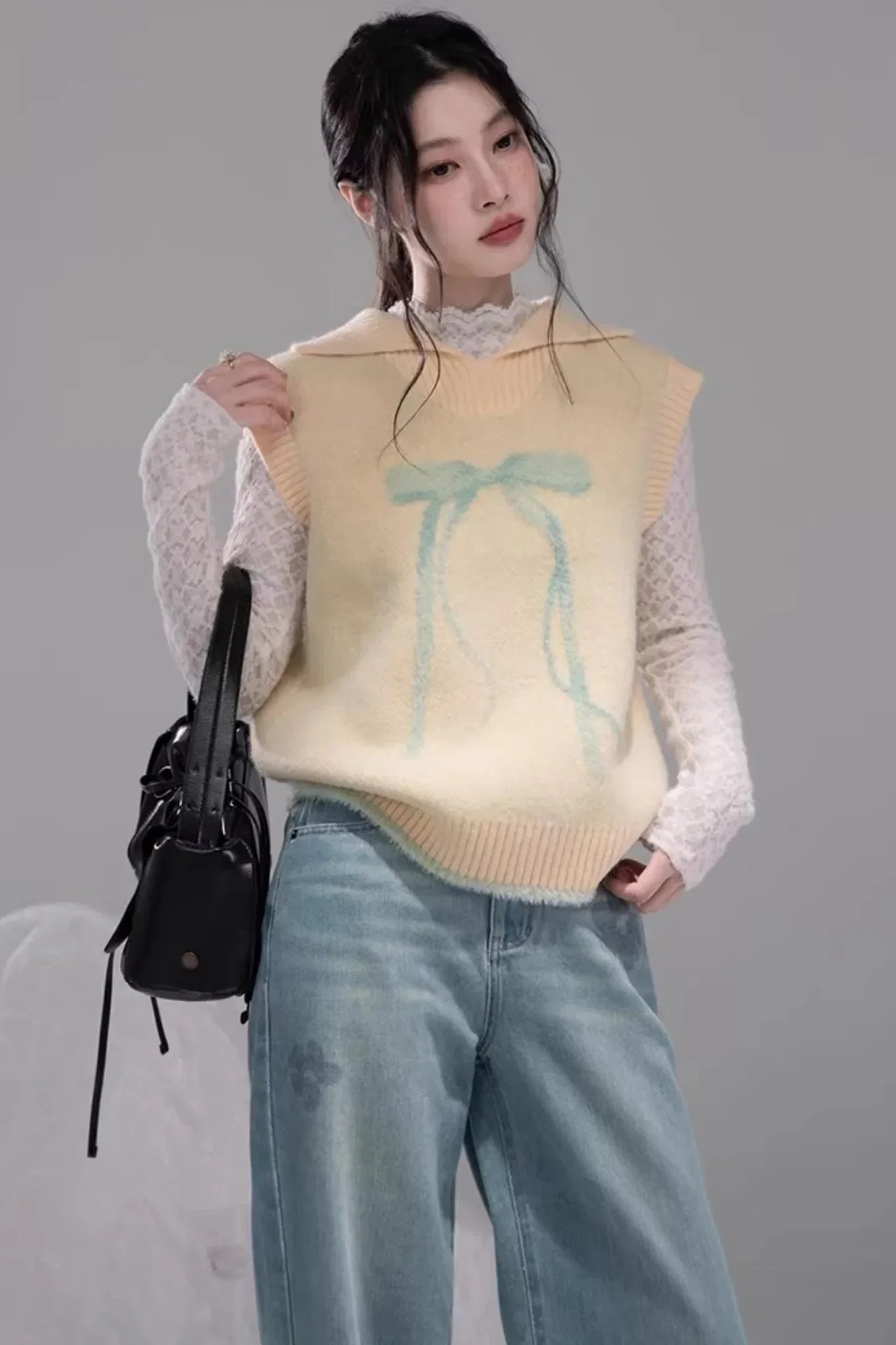 Bright Spring Day Knit Vest