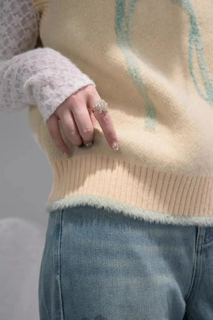 Bright Spring Day Knit Vest