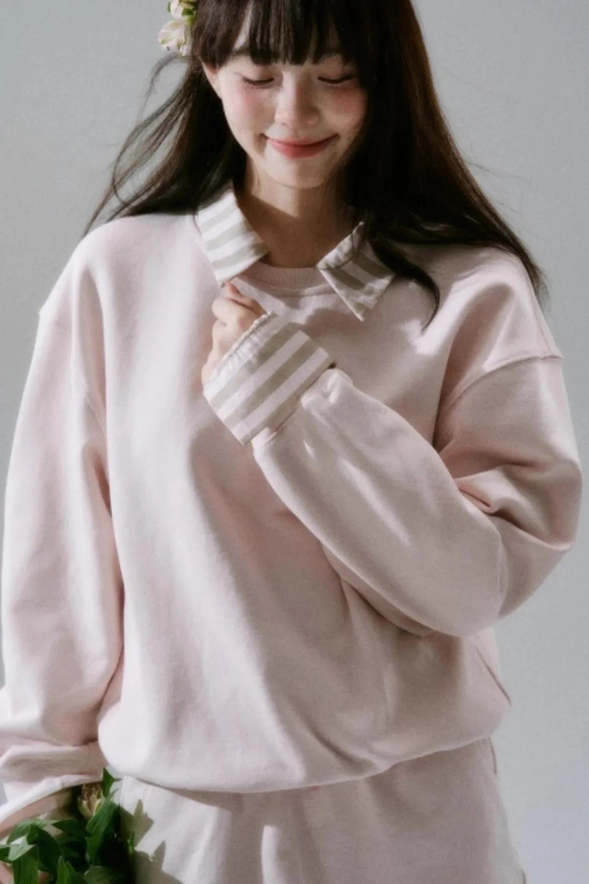 Brilliant Season Sweatshirt Skirt Set-Up