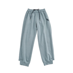 Brushed Fabric Printed Pants