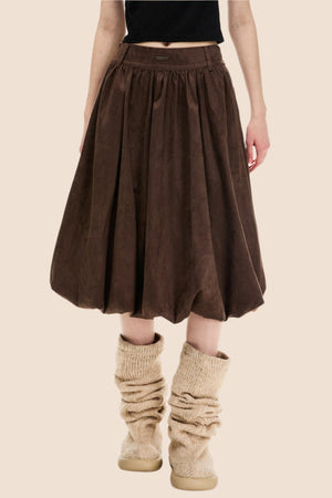 Bubble Midi Skirt