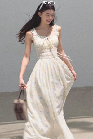 Bubbling Soda Printed Slip Dress