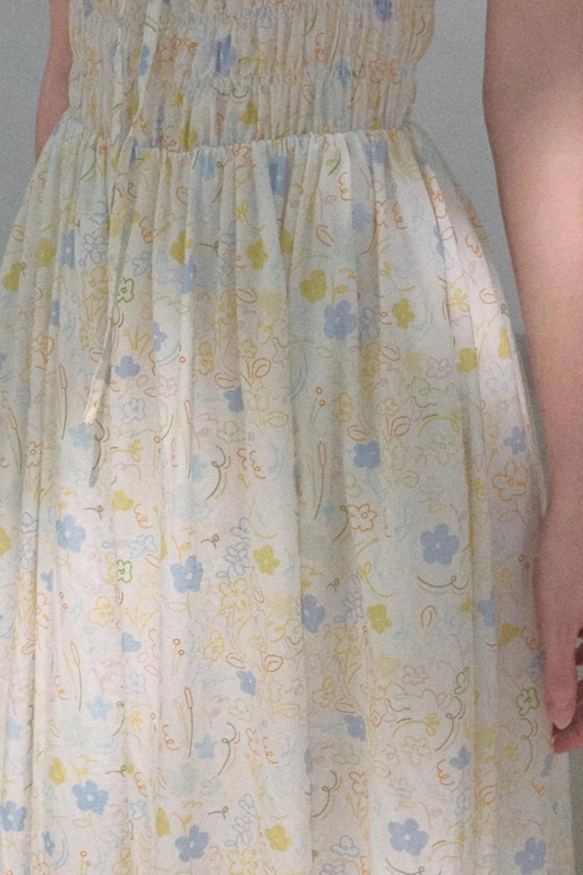 Bubbling Soda Printed Slip Dress