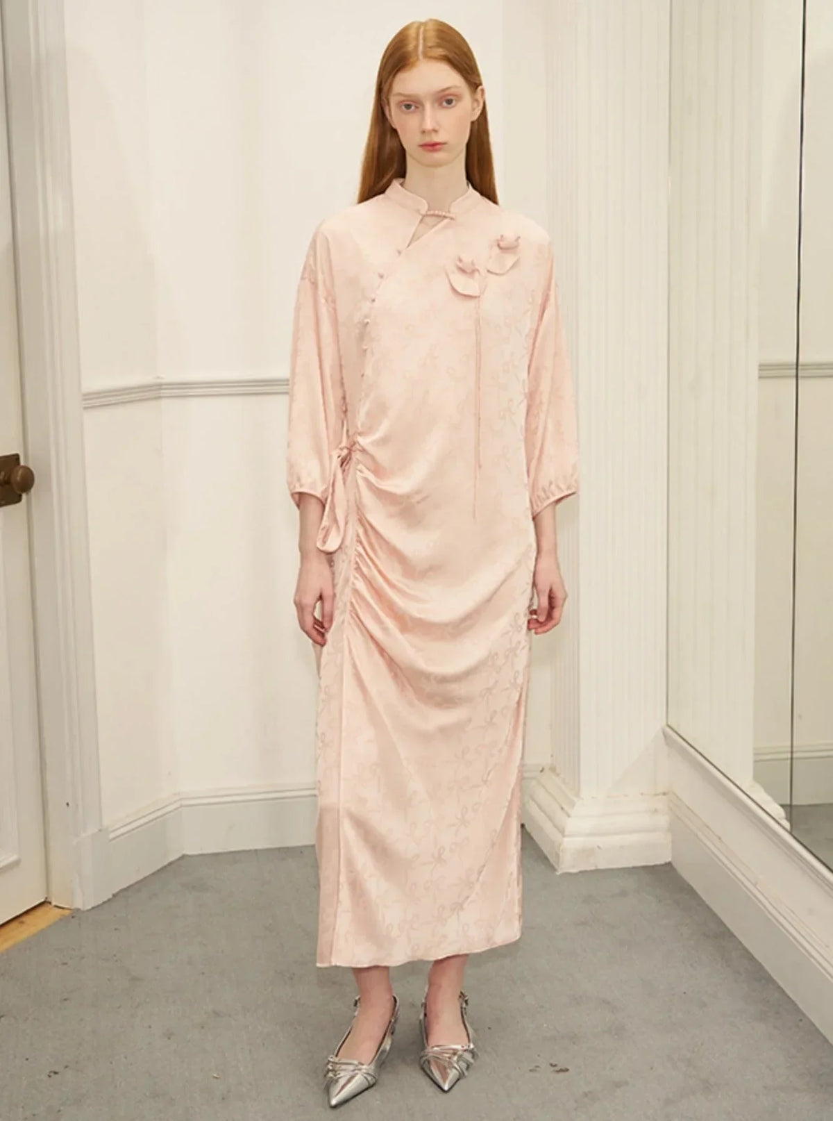 Buckle Beautiful Long Sleeve Dress