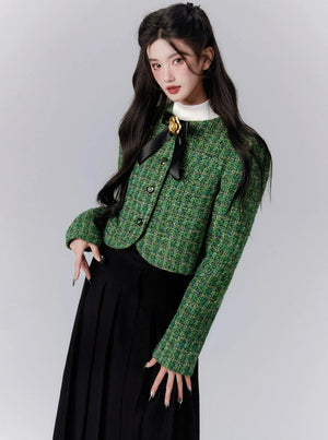 Buckle Green Fragrance Jacket