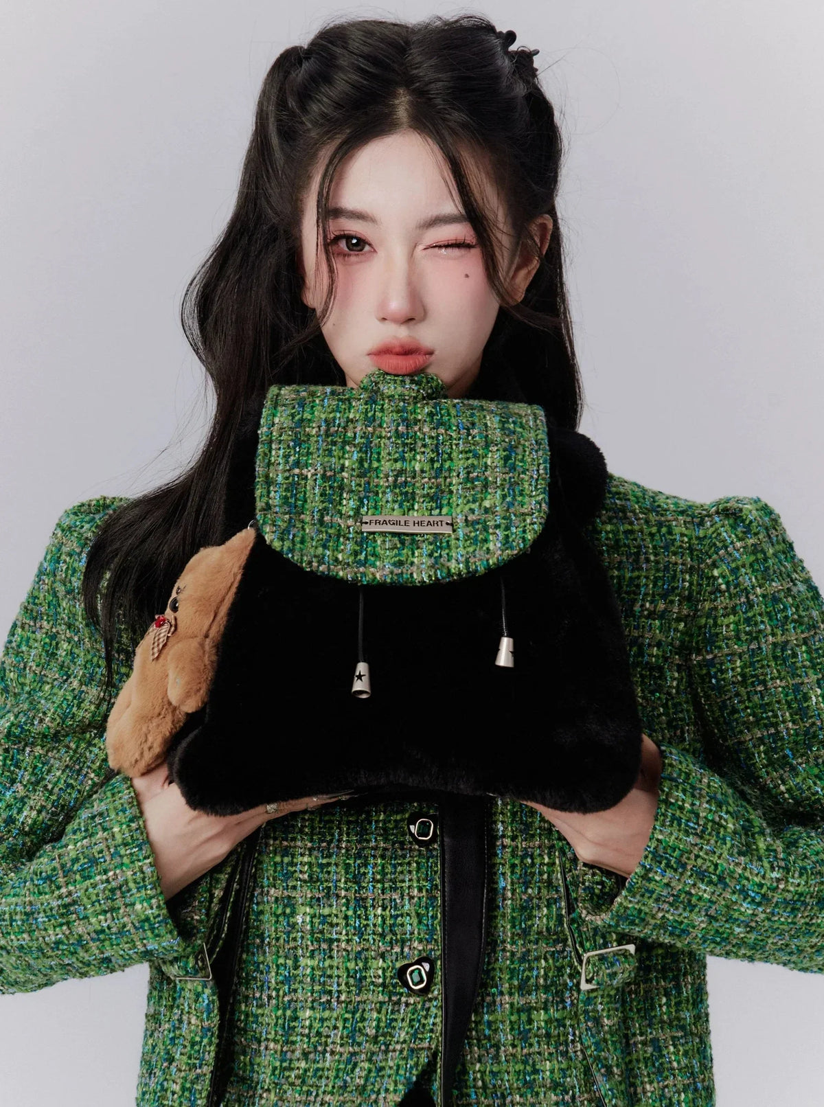 Buckle Green Fragrance Jacket
