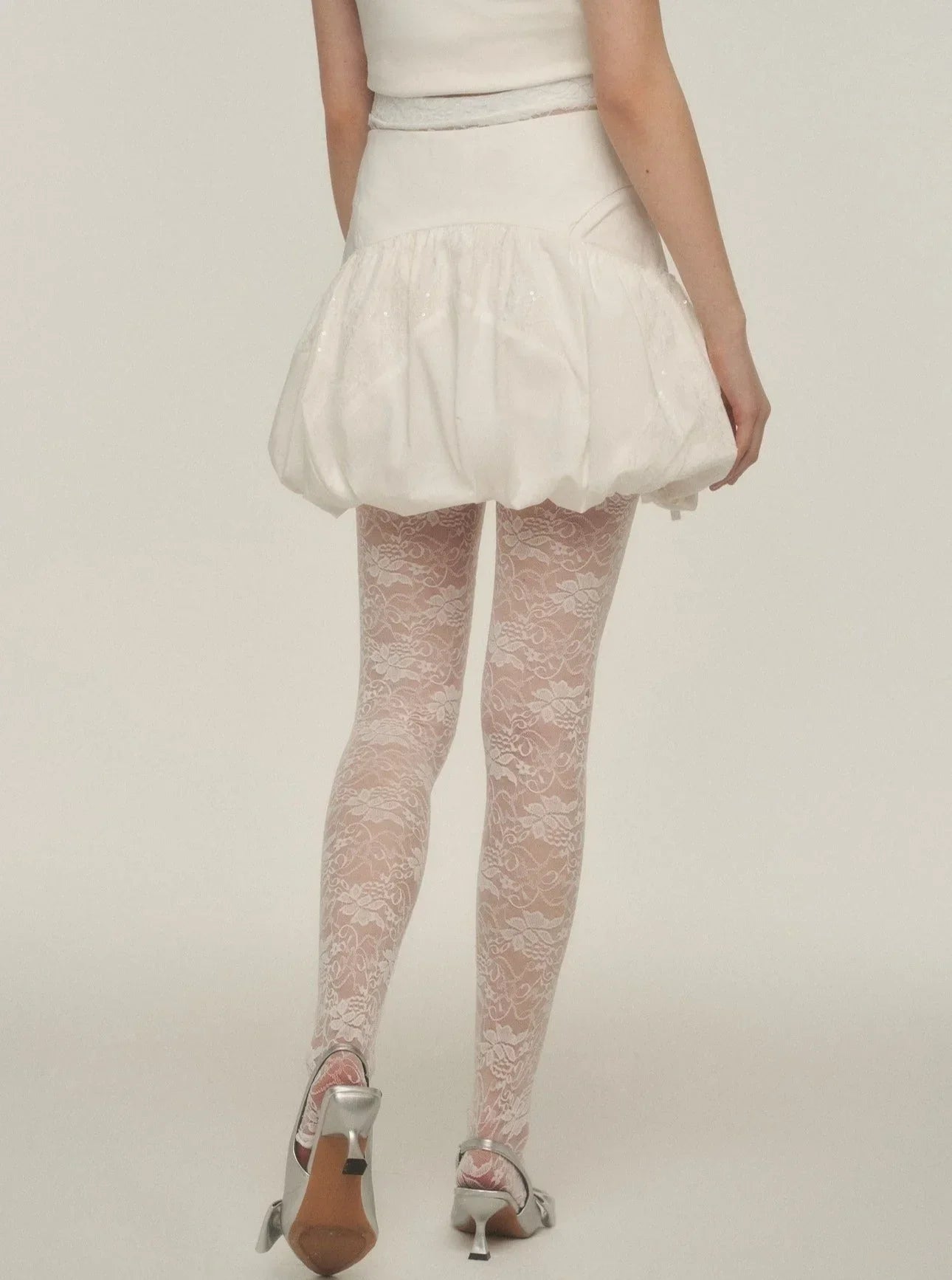 Bud Stitching Skirt