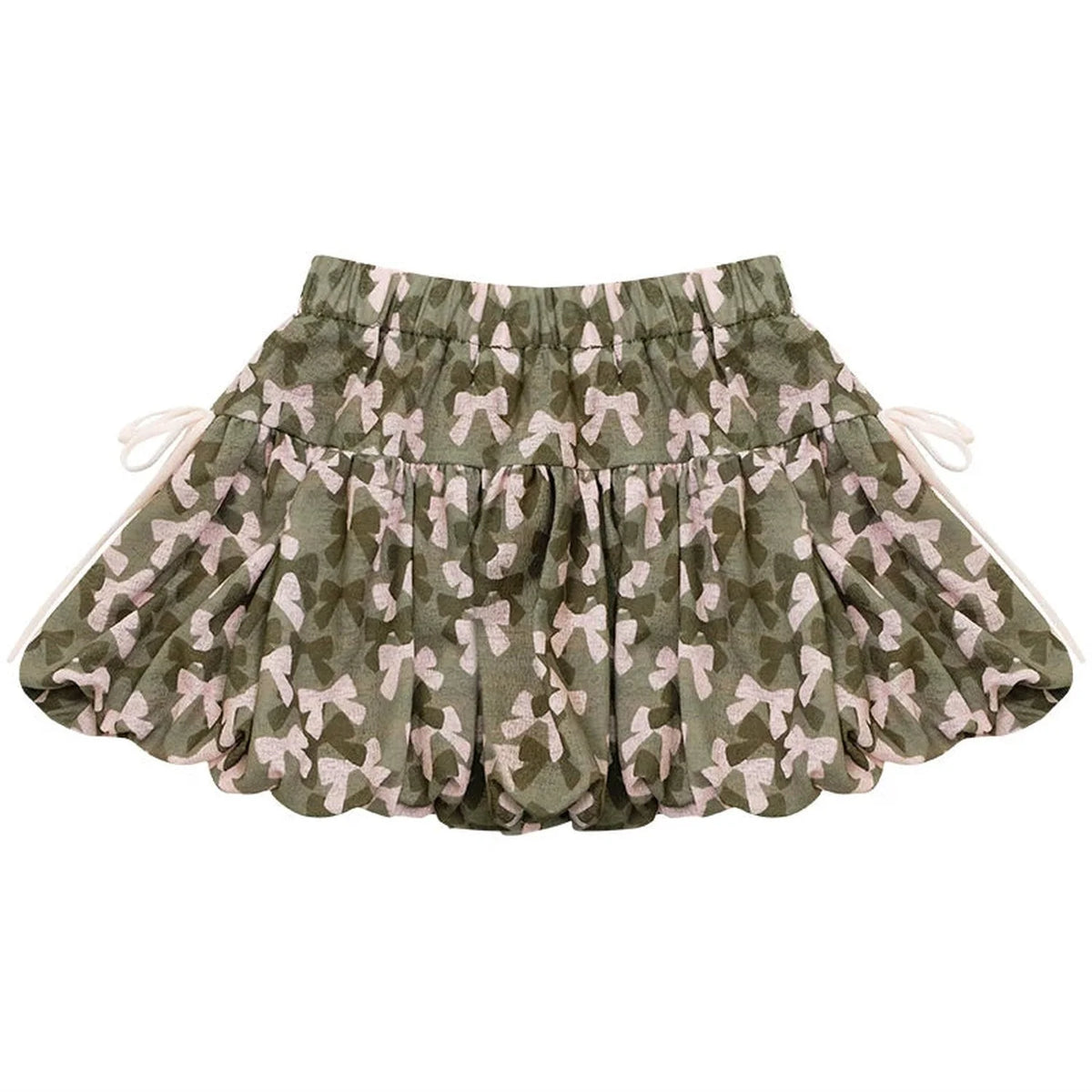 Butterfly Camouflage A-Line Skirt