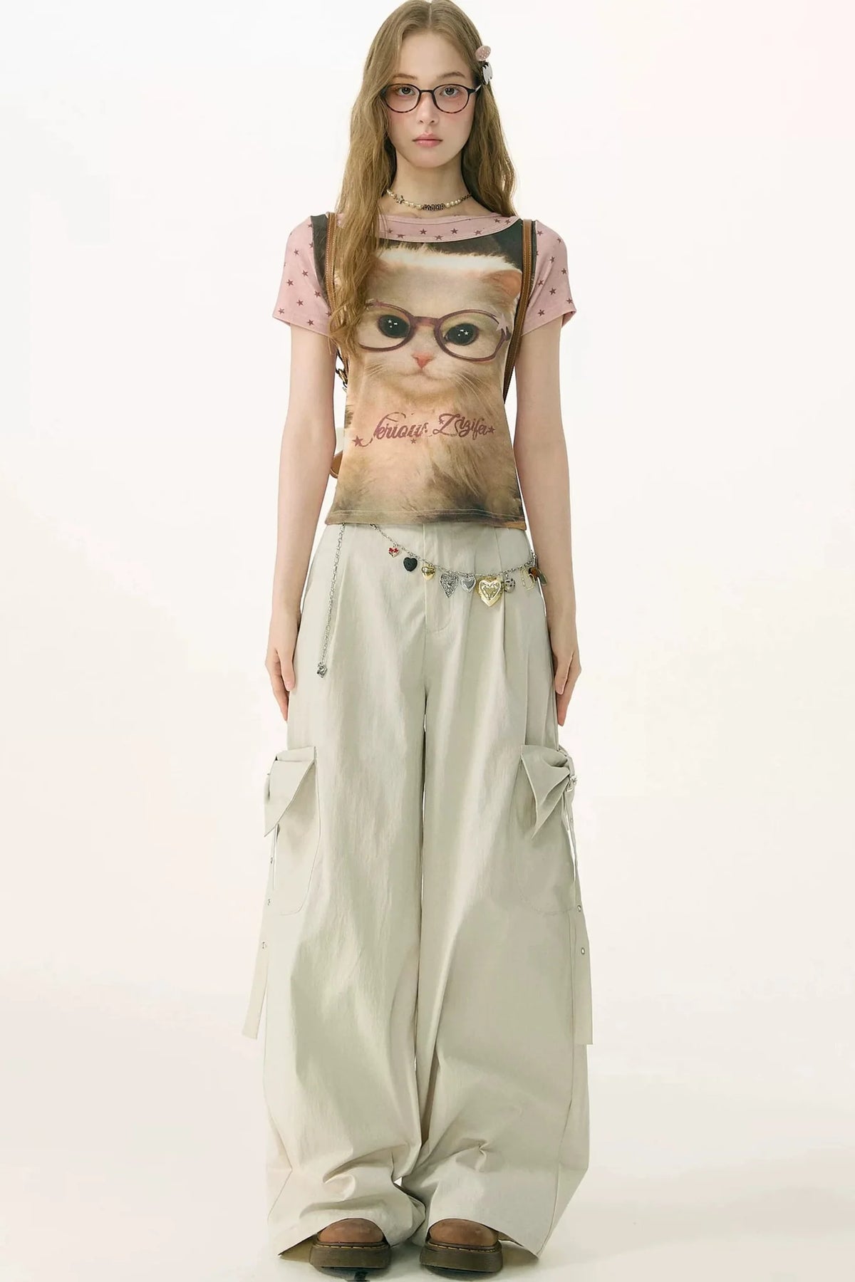 Butterfly Dream Wide-Leg Pants