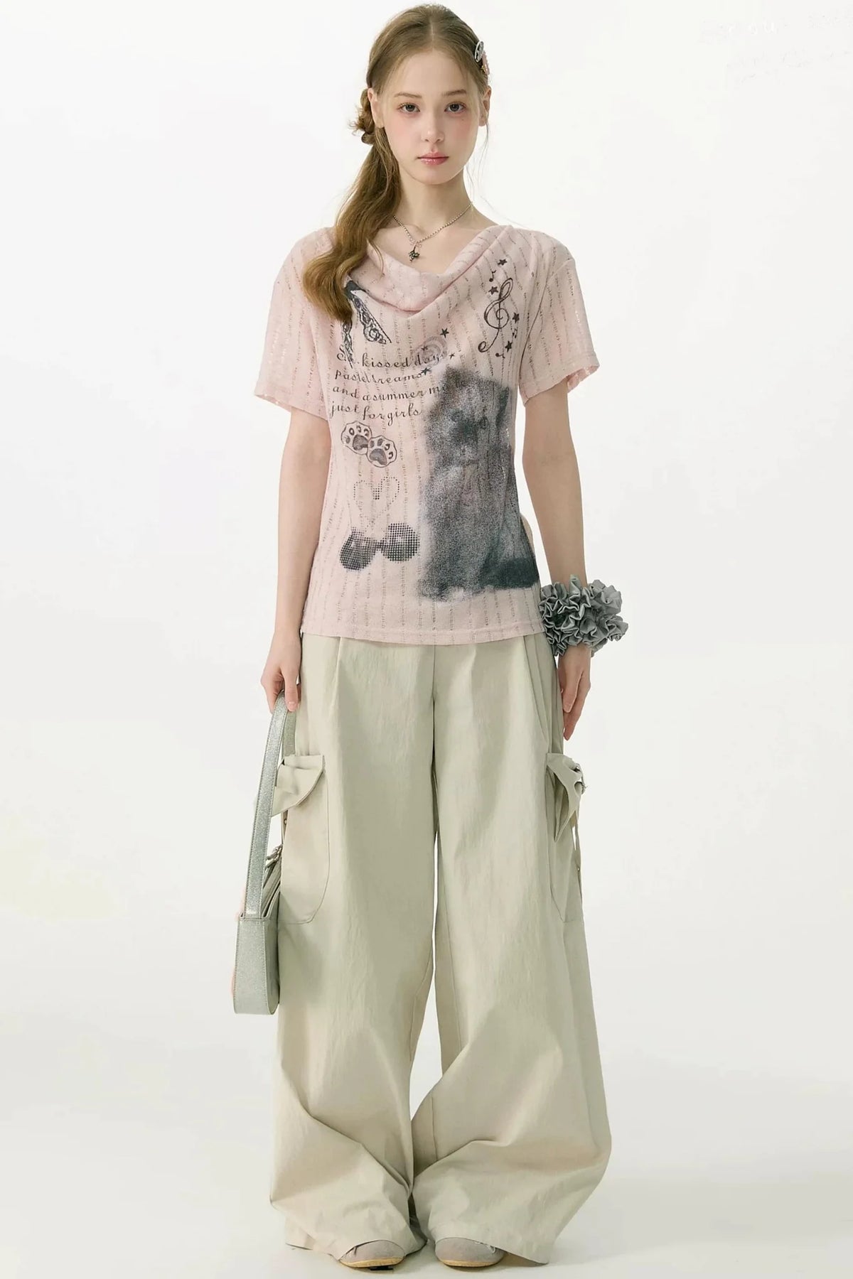 Butterfly Dream Wide-Leg Pants