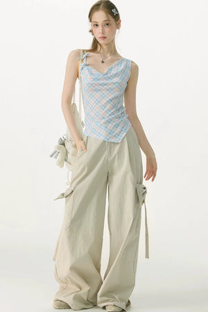 Butterfly Dream Wide-Leg Pants