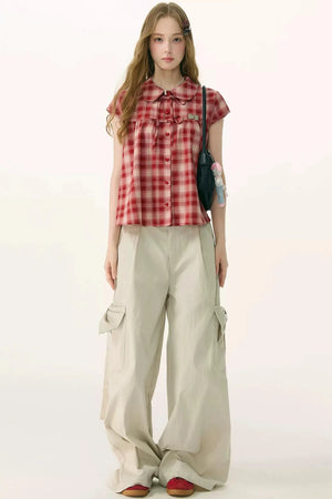 Butterfly Dream Wide-Leg Pants