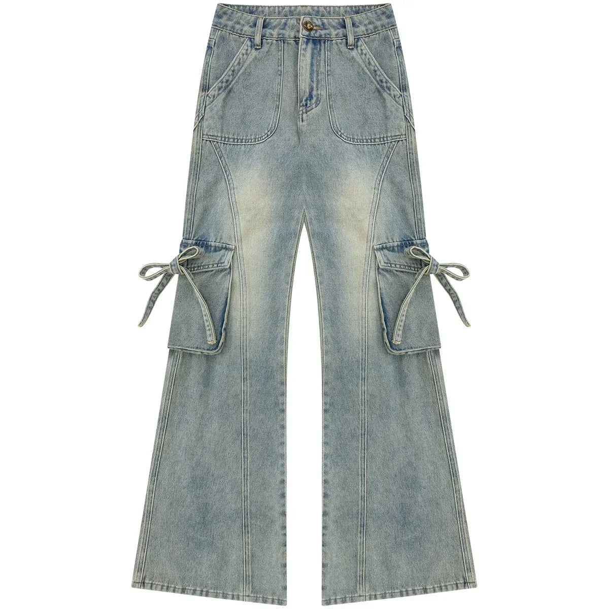 Butterfly Edge Flared Jeans