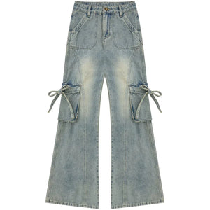 Butterfly Edge Flared Jeans