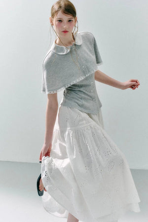 Cape Shirt Skirt Set-Up