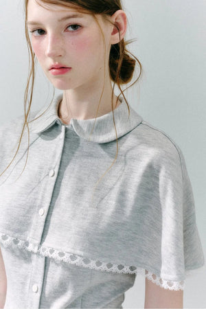 Cape Shirt Skirt Set-Up