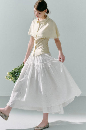 Cape Shirt Skirt Set-Up