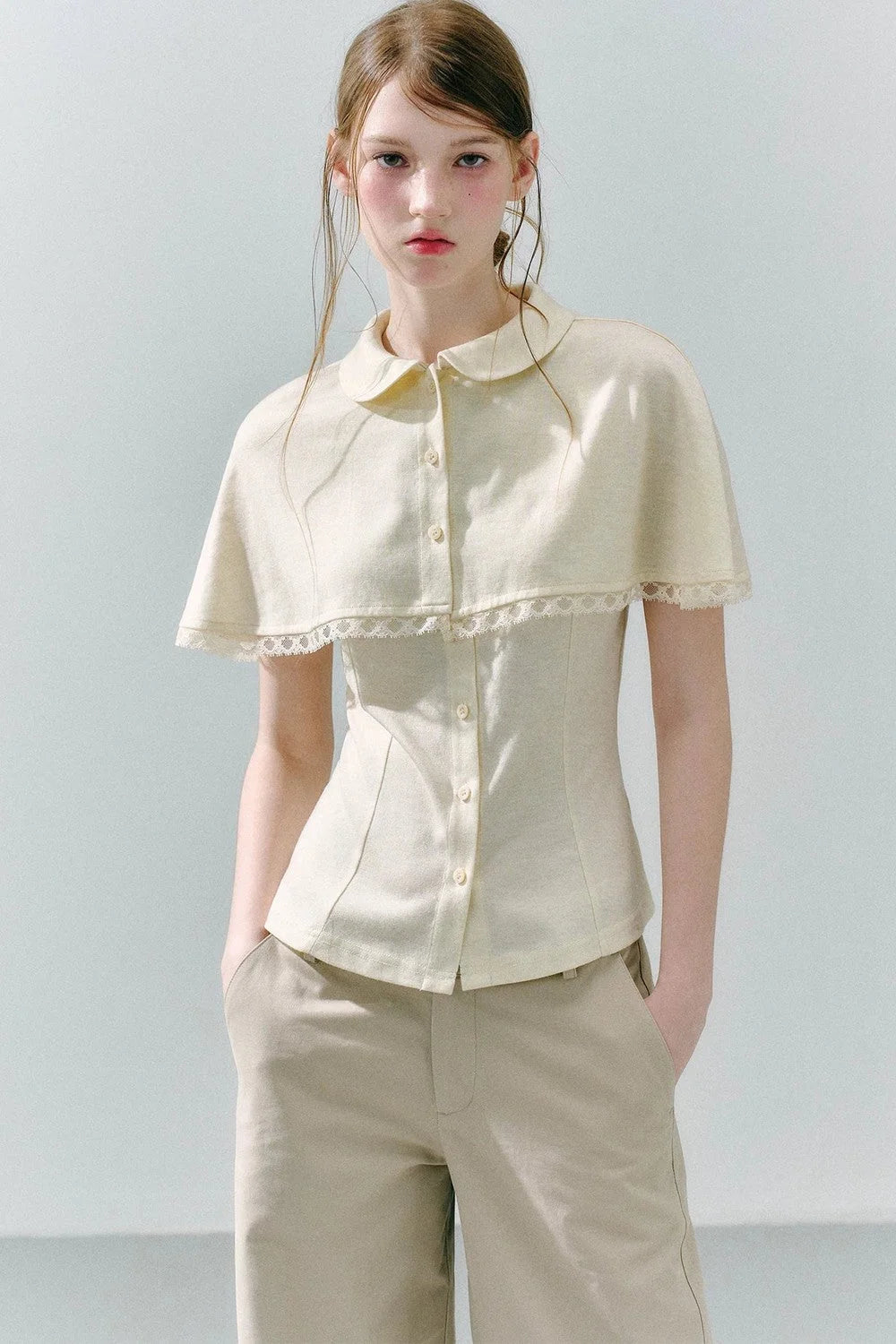 Cape Shirt Skirt Set-Up