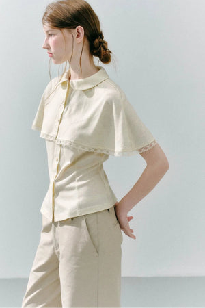 Cape Shirt Skirt Set-Up