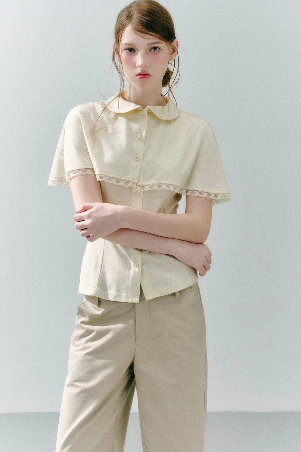 Cape Shirt Skirt Set-Up