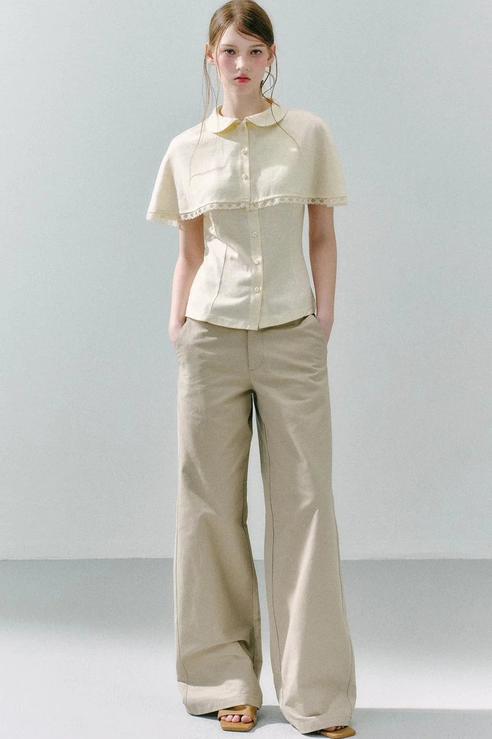 Cape Shirt Skirt Set-Up